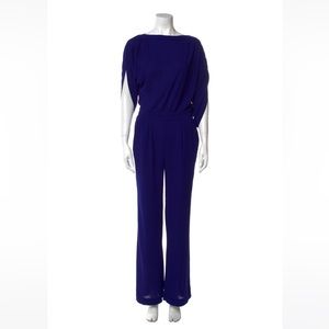 Diane Von Furstenburg Blue Romper
